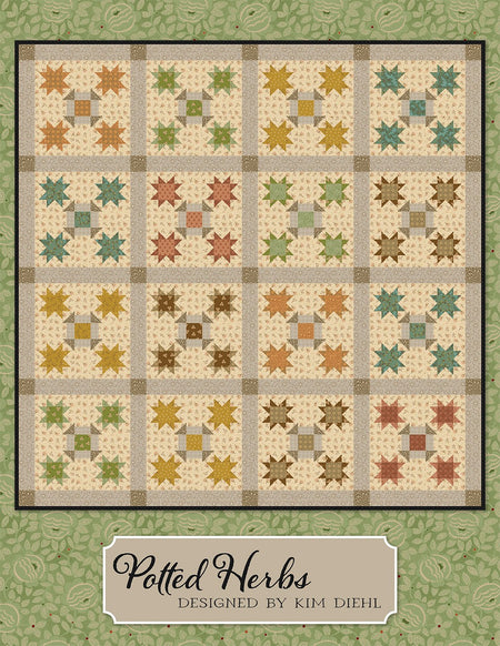 Potted Herbs Quilt Pattern