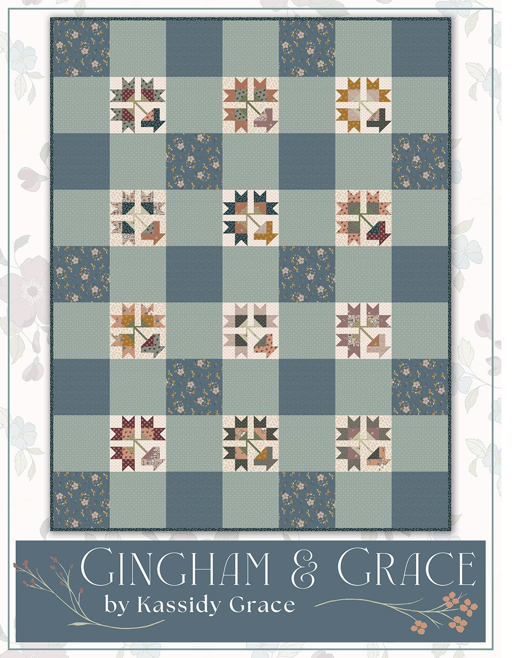Gingham and Grace Quilt Pattern