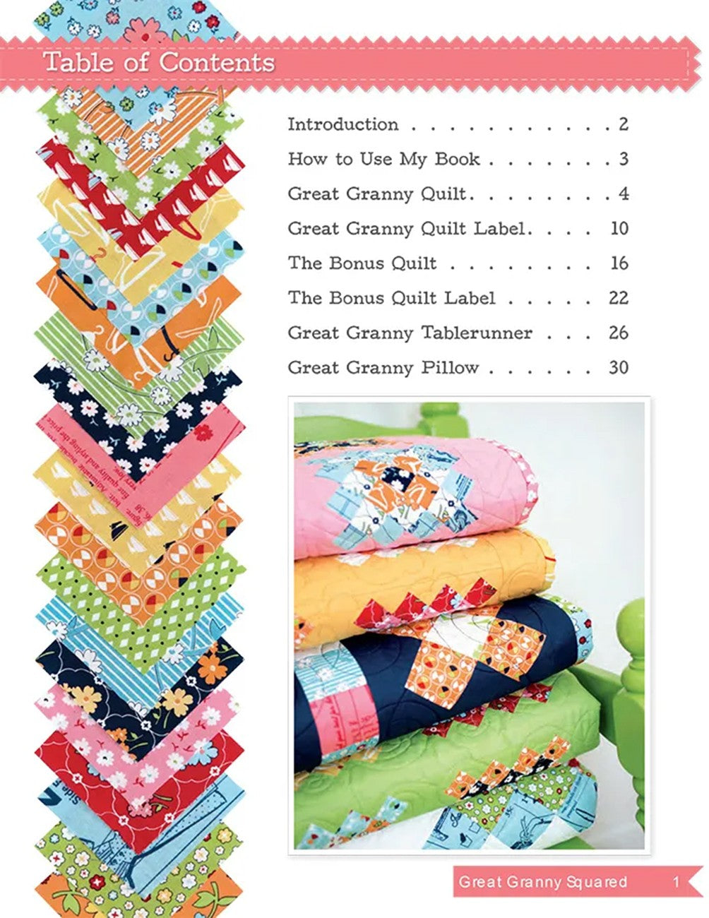Great Granny Squared Quilt Pattern