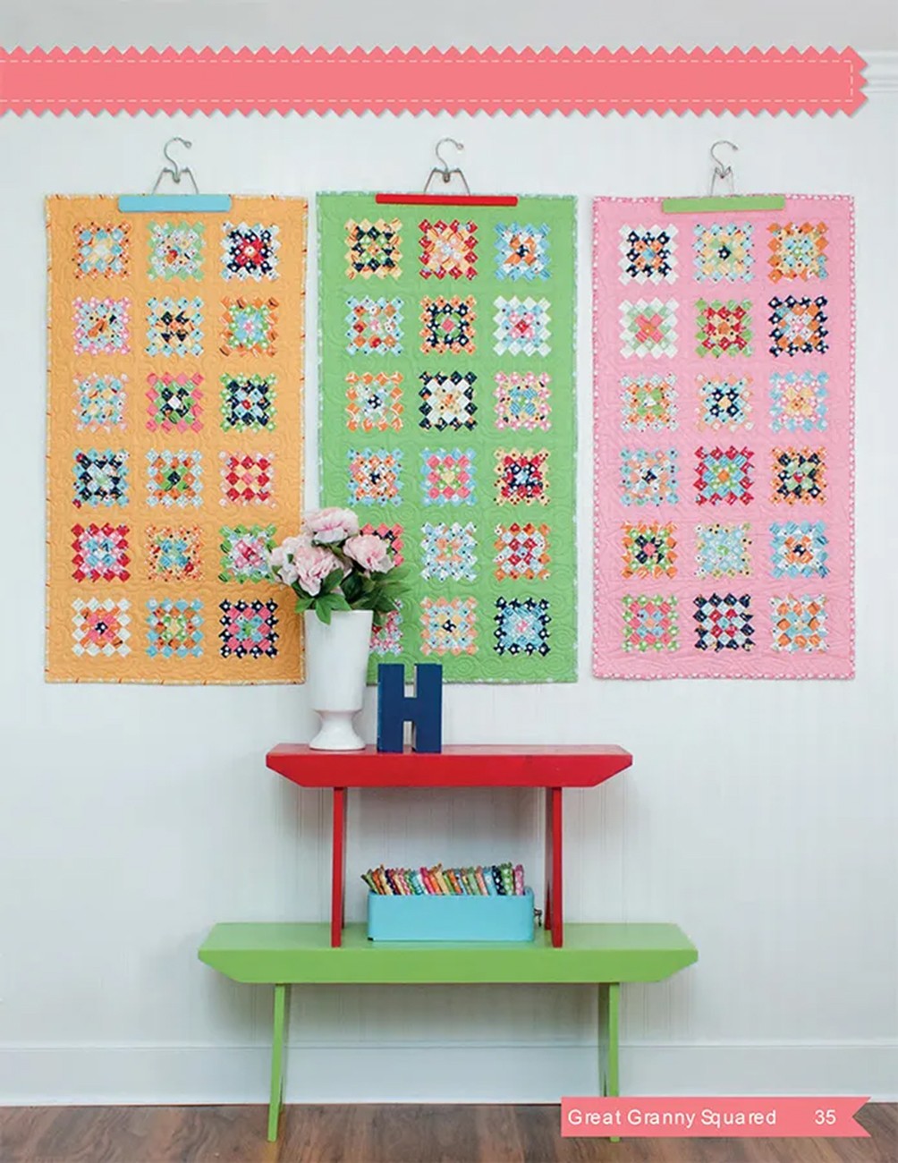Great Granny Squared Quilt Pattern