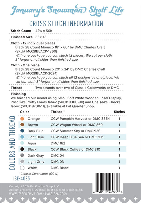 Shelf Life - January