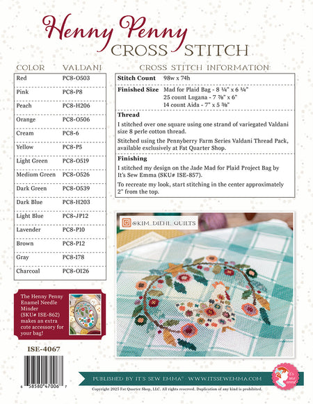 Henny Penny Cross Stitch Pattern