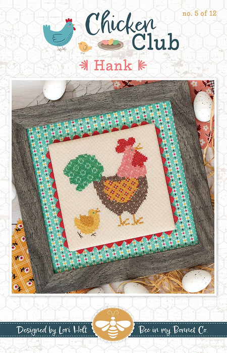 Chicken Club #5 Cross Stitch Pattern