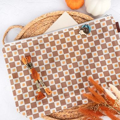 Maple Leaf Holiday Project Bag