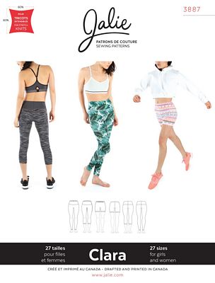 CLARA High-waisted Leggings Pattern