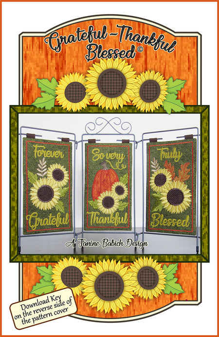 Grateful, Thankful, Blessed Table Top Display