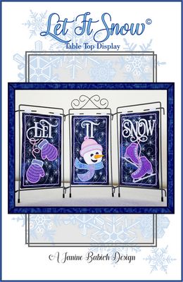 Let It Snow Table Top Display
