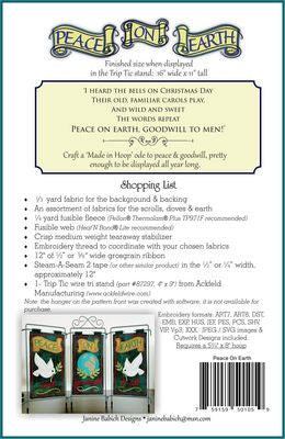 Peace on Earth Table Top Display