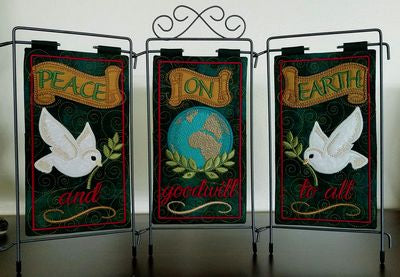 Peace on Earth Table Top Display