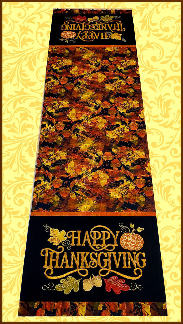 Happy Thanksgiving Wall Hanging & Table Runner
