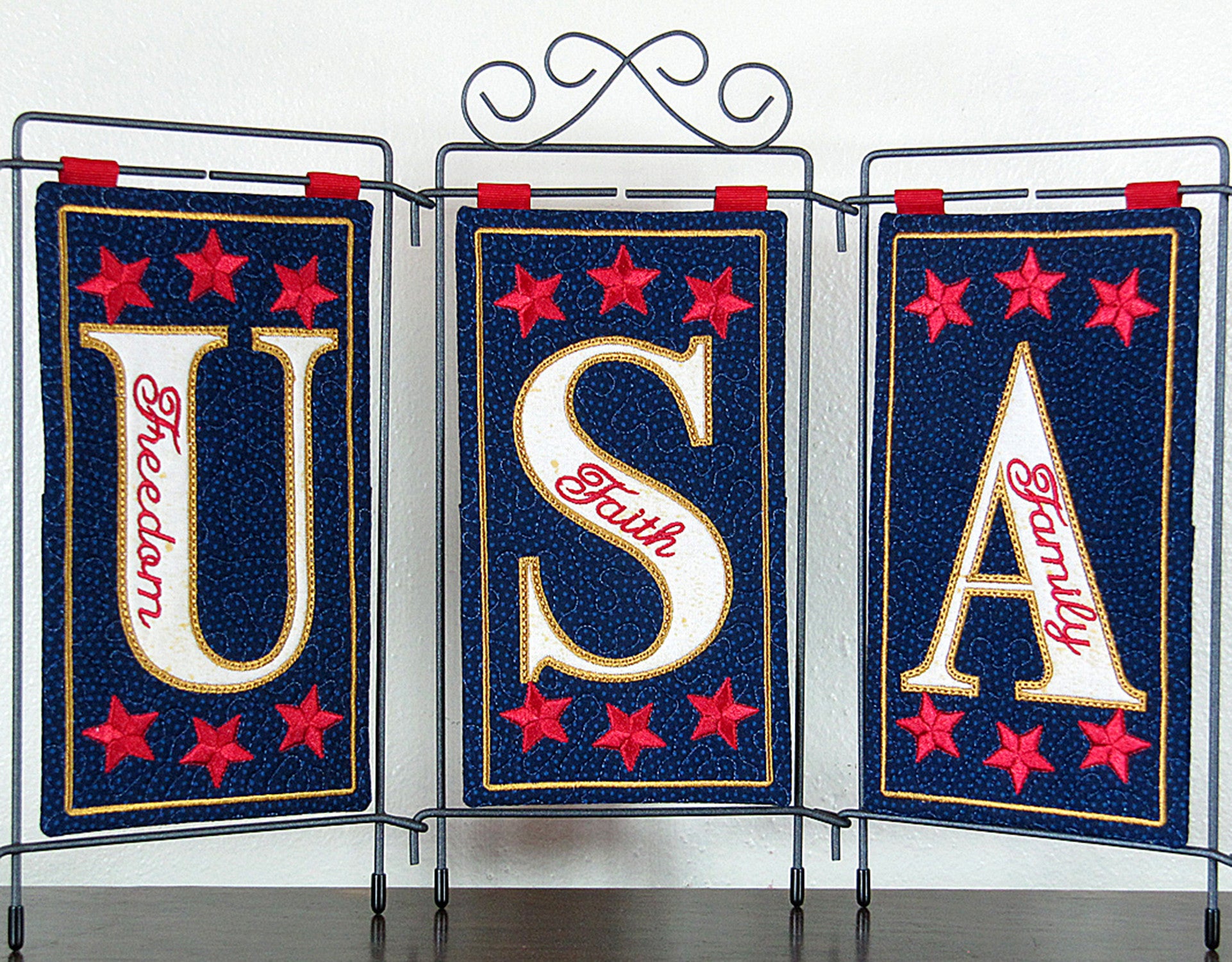 USA Table Top Display