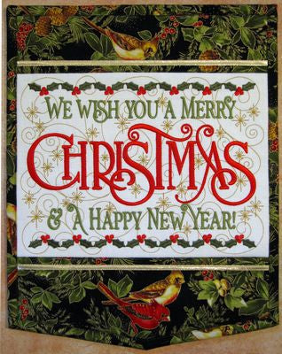 We Wish You... Wall Hanging Pattern