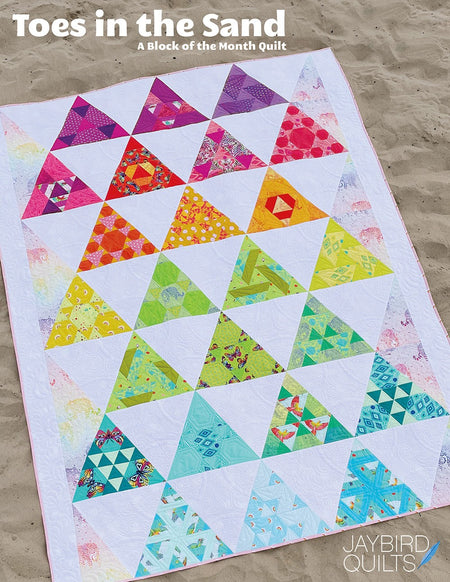 Toes in the Sand Block of the Month Pattern