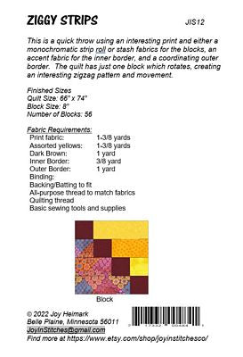 Ziggy Strips Pattern