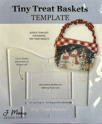 Tiny Treat Baskets Pattern "TEMPLATE"