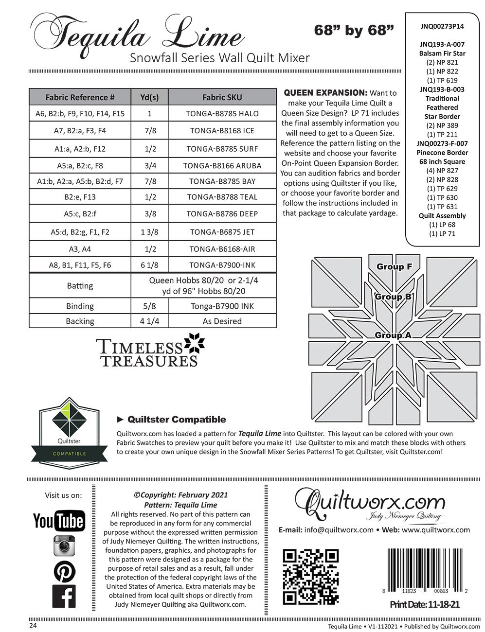 Tequila lime Pattern
