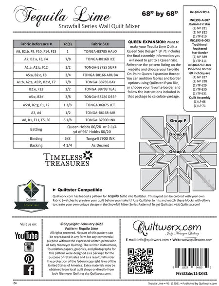 Tequila lime Pattern