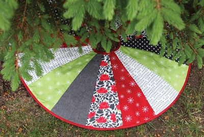 Quilt As You Go Tree Skirt