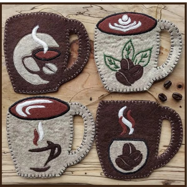 Coffee Mugs Ornament Kit from Rachels Of Greenfield
