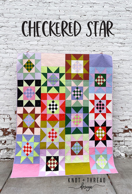 Checkered Star Pattern