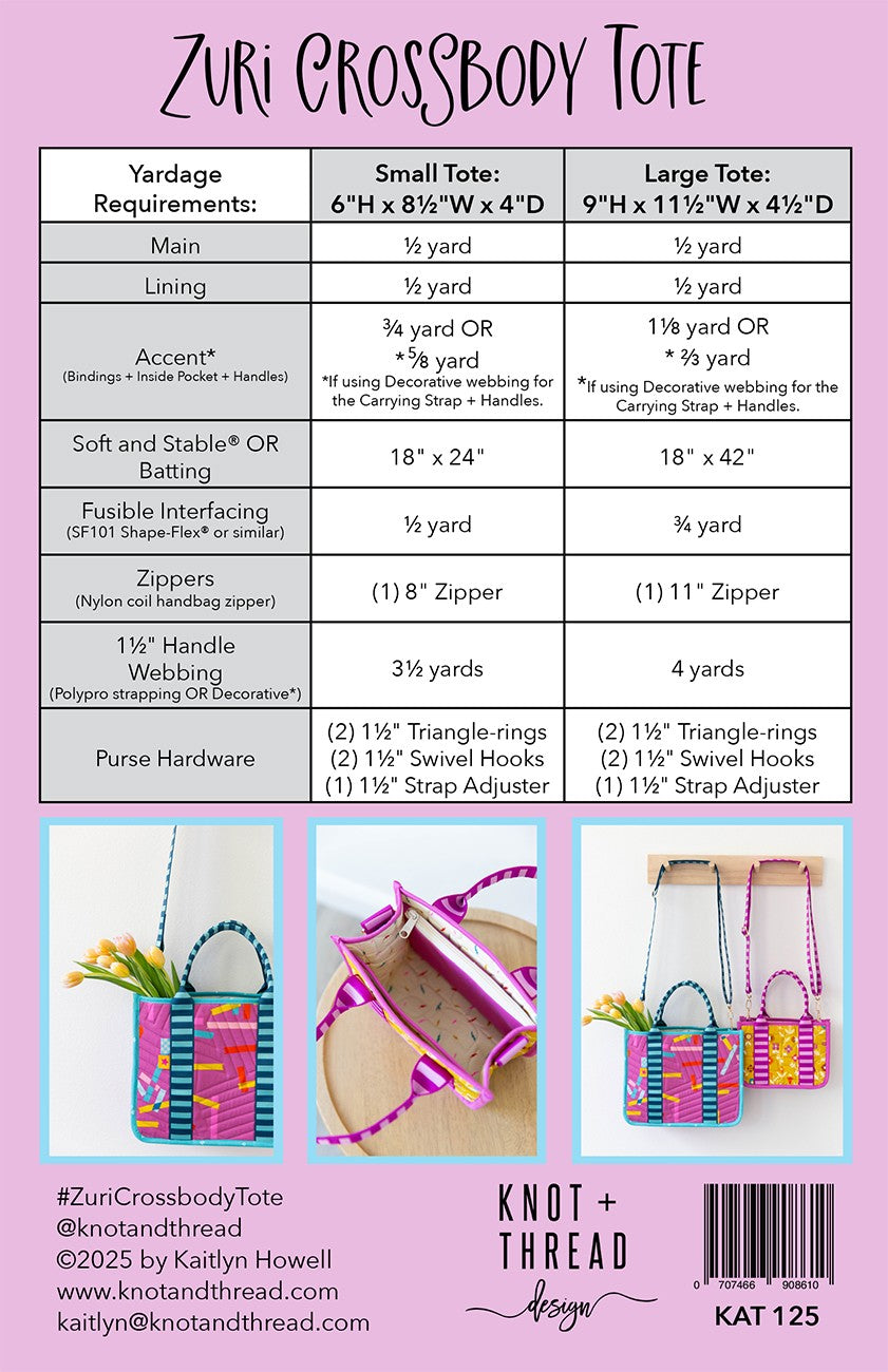 Zuri Crossbody Tote