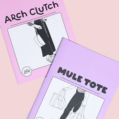 Mule Tote Sewing Pattern by KATM