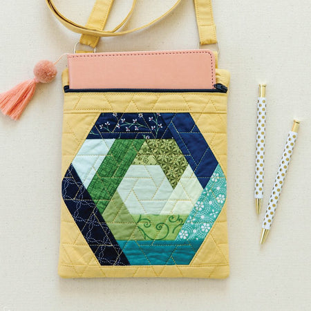 Kimberbell Classic Vol 4: Hexagon Log Crossbody Bg