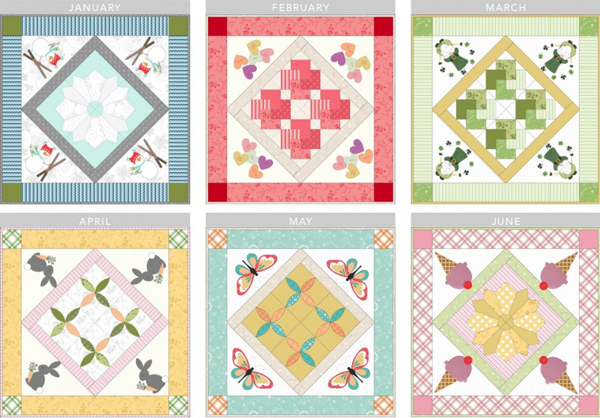 Kimberbell Cuties Tabletoppers Vol. 2 (Jan-June)