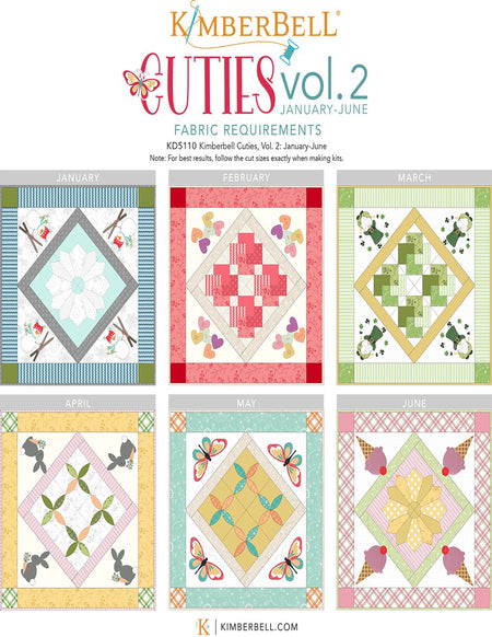 Kimberbell Cuties Tabletoppers Vol. 2 (Jan-June)