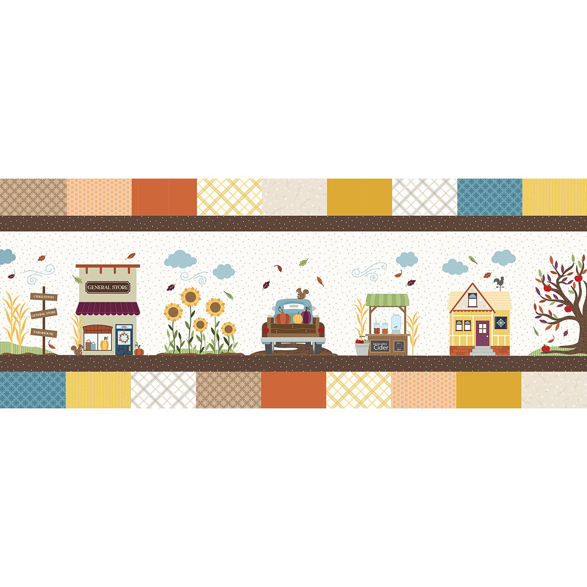Autumn Acres Bench Pillow