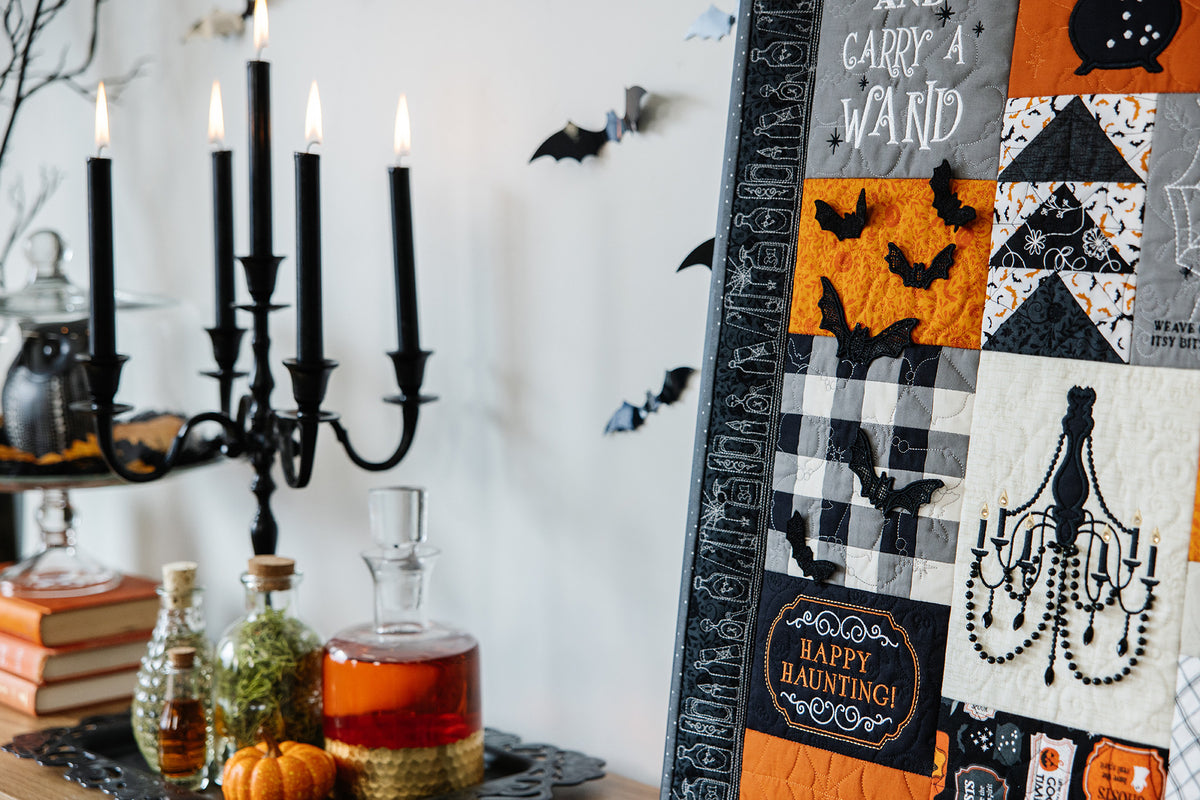 Pumpkins & Potions Ladder Quilt