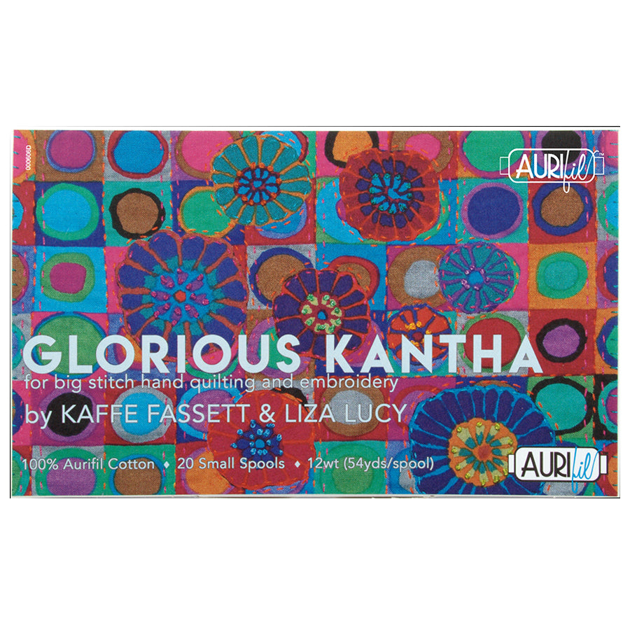 Aurifil Glorious Kantha by Kaffe Fassett and Liza Lucy