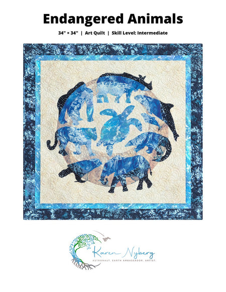 Endangered Animals Quilt Pattern