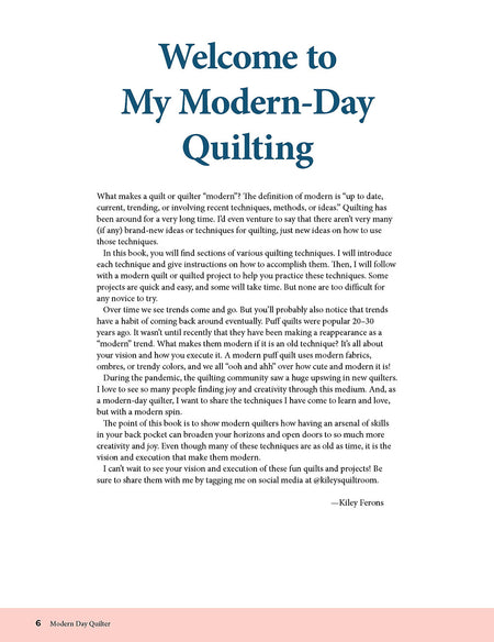 Modern Day Quilter