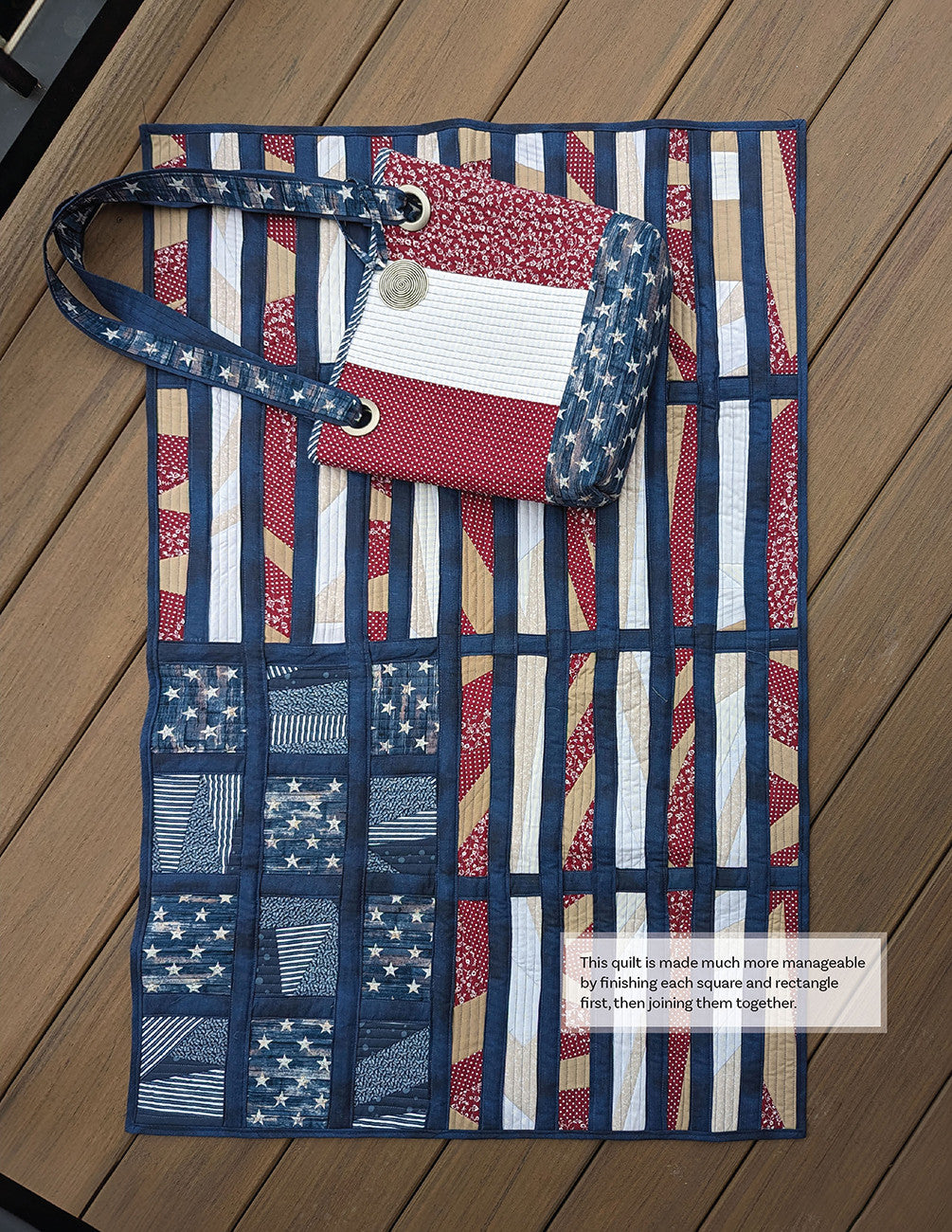 Piece and Quilt as You Go