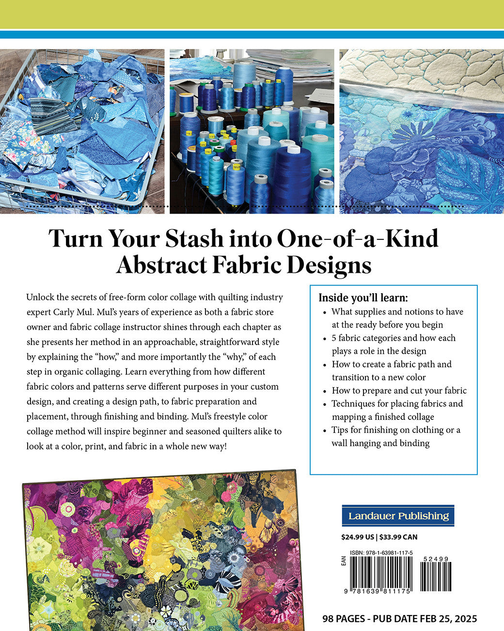 Freestyle Color Collage Quilting