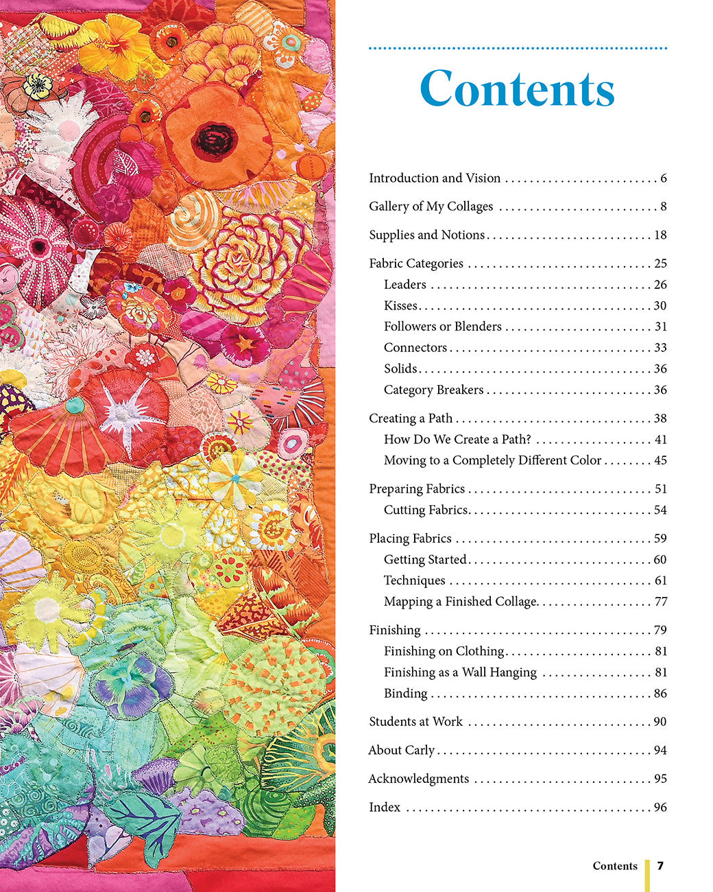 Freestyle Color Collage Quilting
