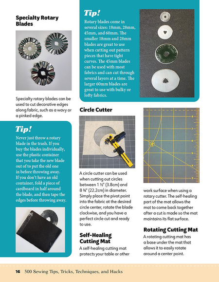 500 Sewing Techniques, Tips, Tricks, and Hacks