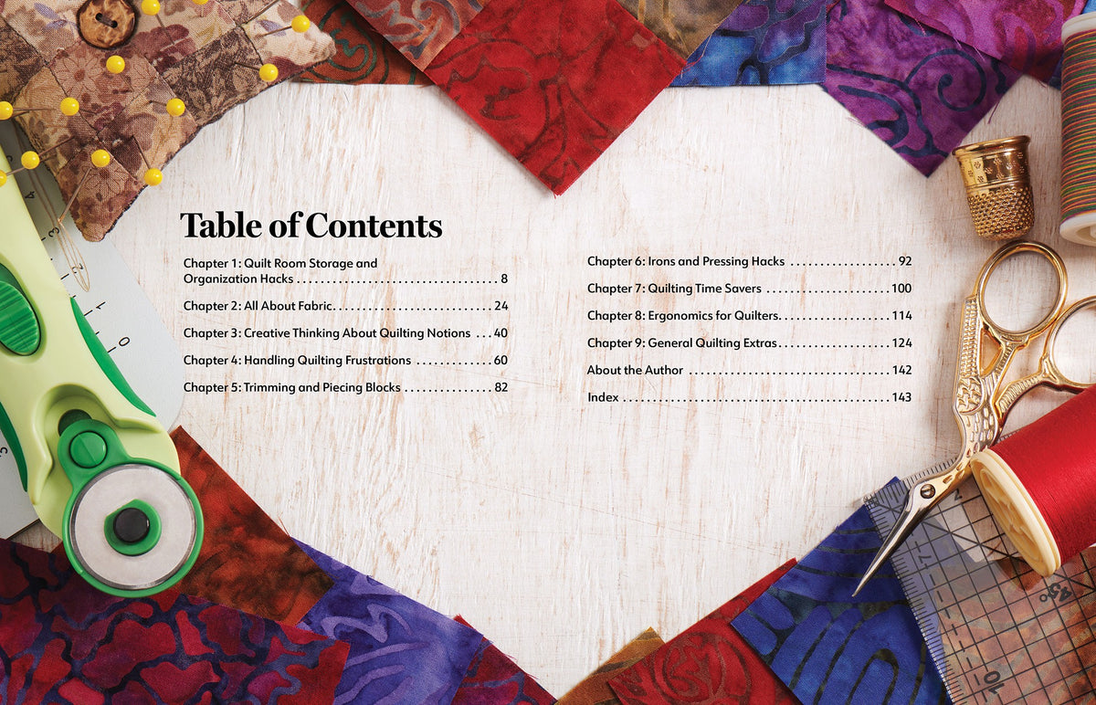 200 Tips, Tricks, and Hacks for Quilters