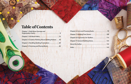200 Tips, Tricks, and Hacks for Quilters