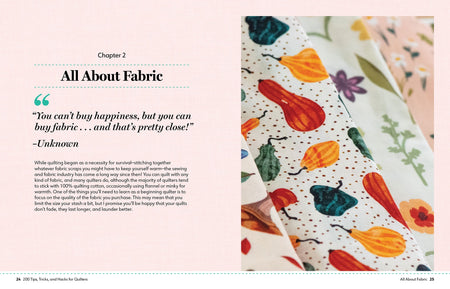 200 Tips, Tricks, and Hacks for Quilters