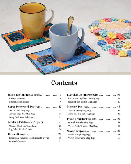 Making Mug Rugs and Cool Coasters