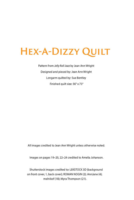Hex-a-Dizzy Quilt Pattern Pack