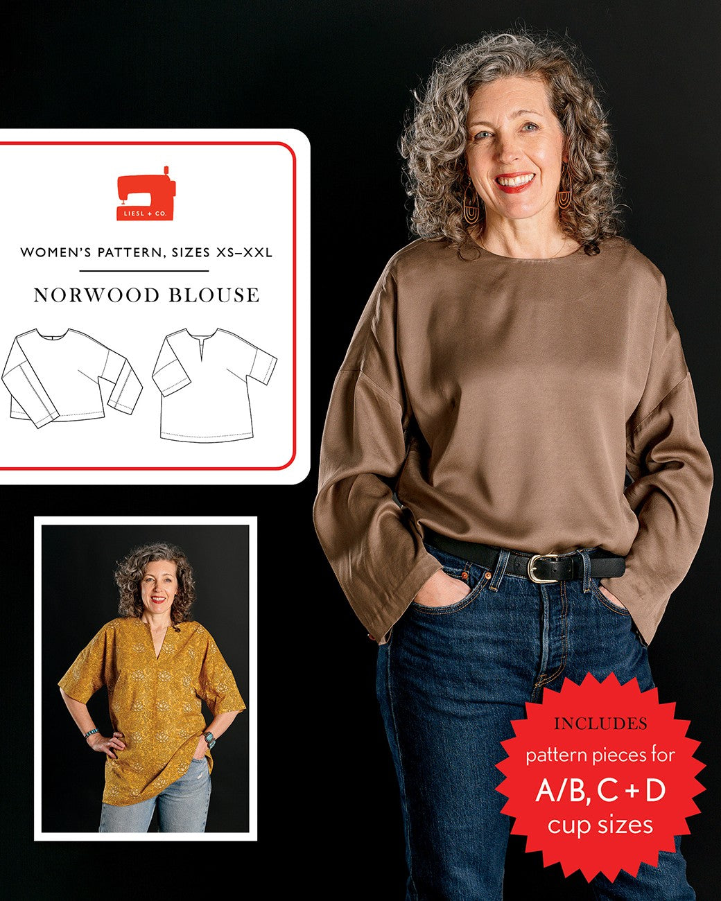 Norwood Blouse Pattern