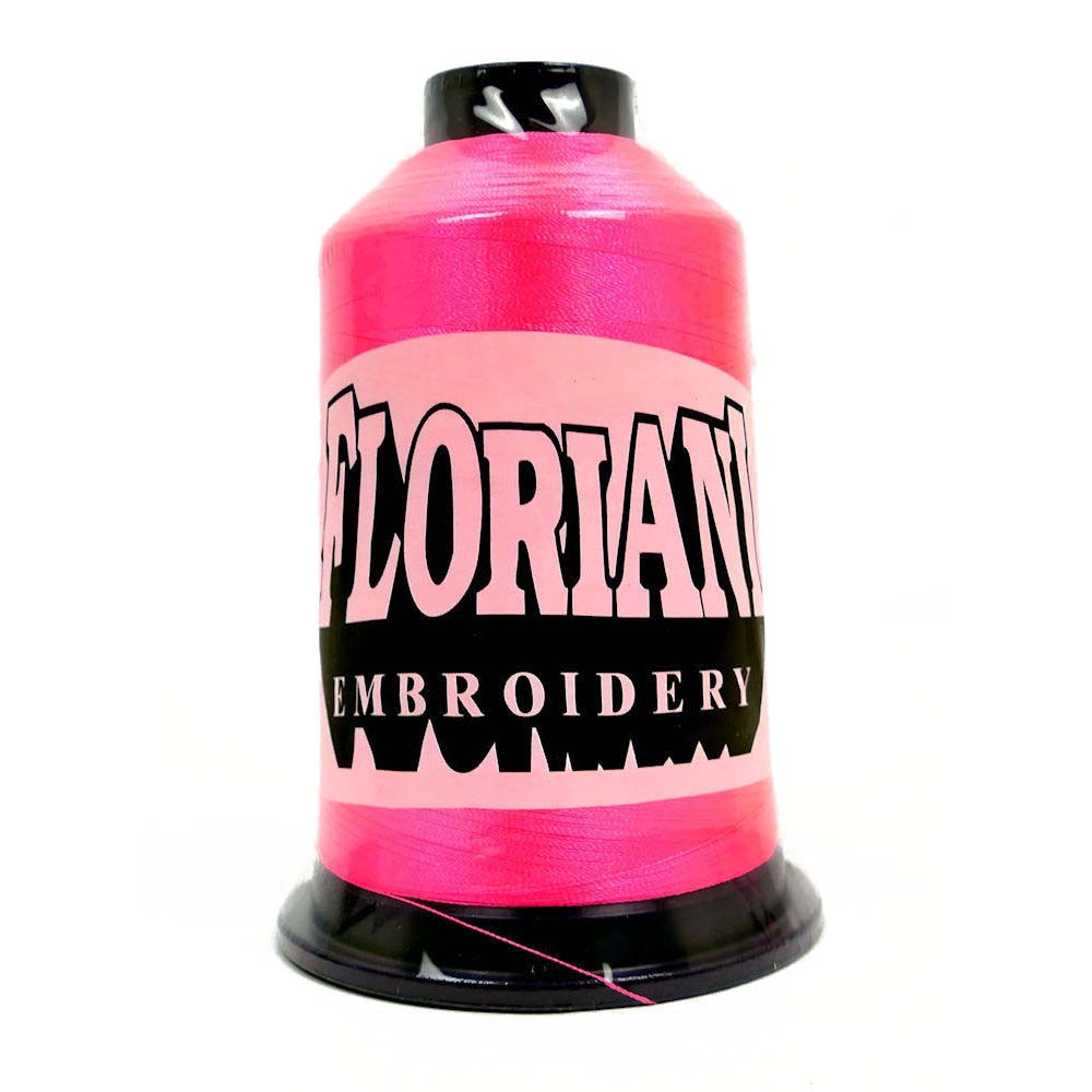 Floriani 40wt Polyester Thread 0008 Bermuda Pink  5000m