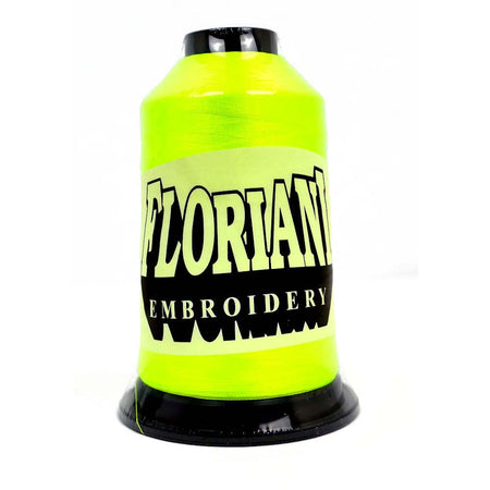 Floriani 40wt Polyester Thread 0009 Safety Yellow  5000m