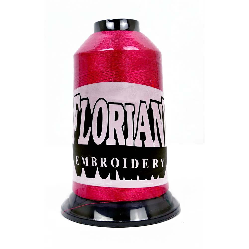 Floriani 40wt Polyester Thread 0023 Shocking Pink  5000m
