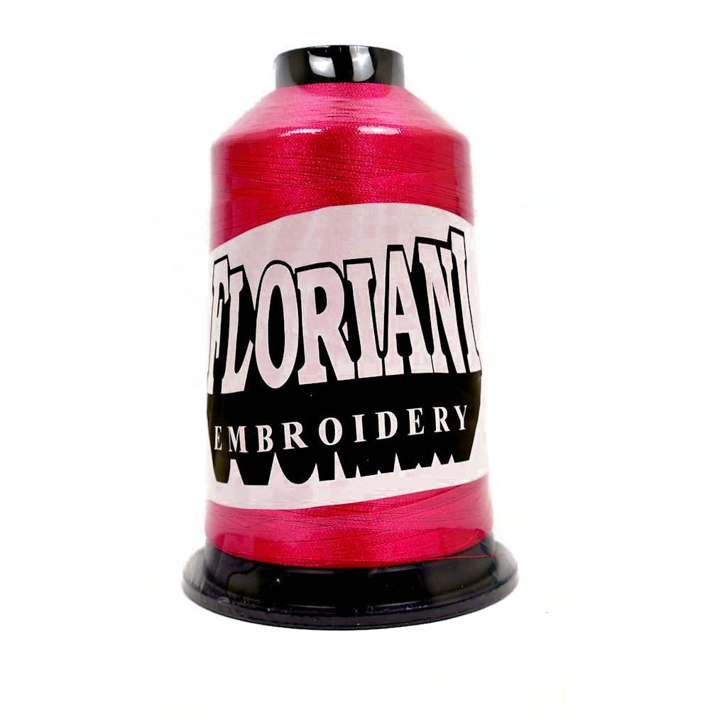 Rhapsody Thread Floriani 40wt Poly Thread Raspberry Rhapsody #0083 – Red Rock Threads
