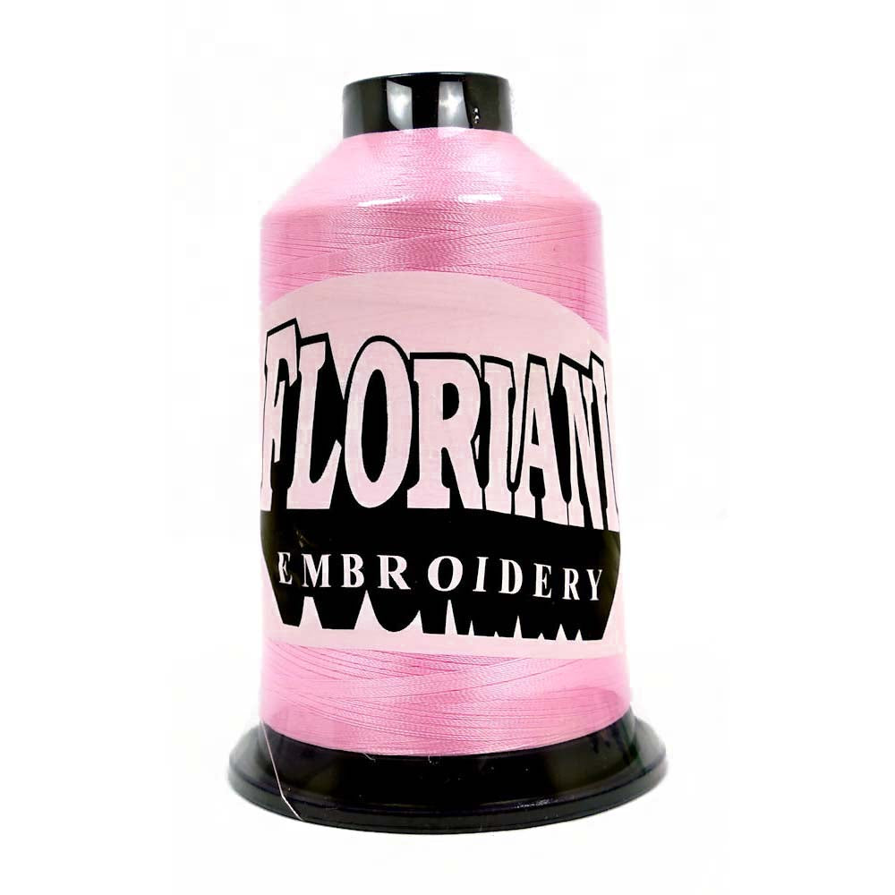 Floriani 40wt Polyester Thread 0102 Light Pink  5000m