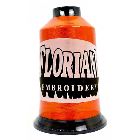 Floriani 40wt Polyester Thread 0172 Orange  5000m